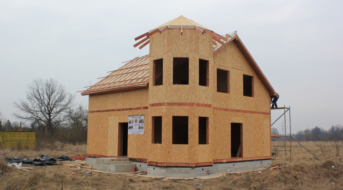 Строительство сип дома - делаем крышу - фото 018