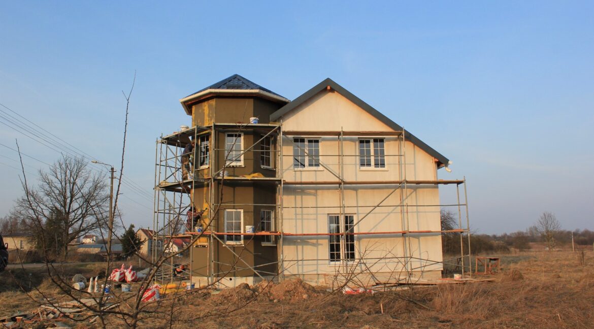 Строительство сип дома - завершение строительства - фото 036