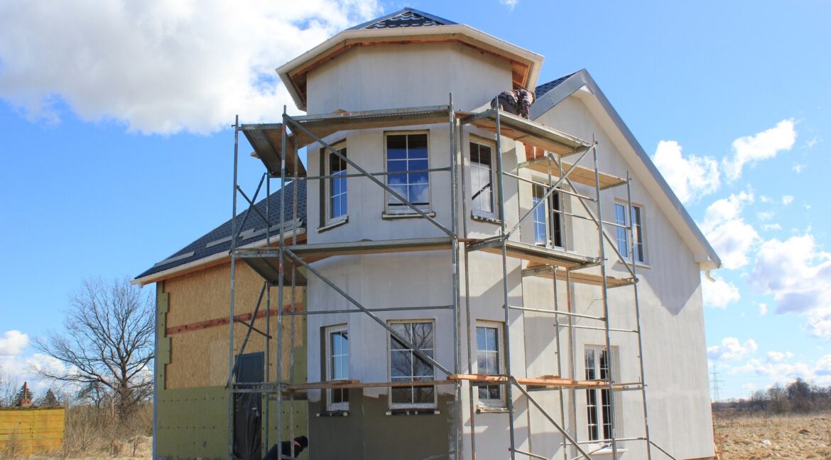 Строительство сип дома - завершение строительства - фото 038