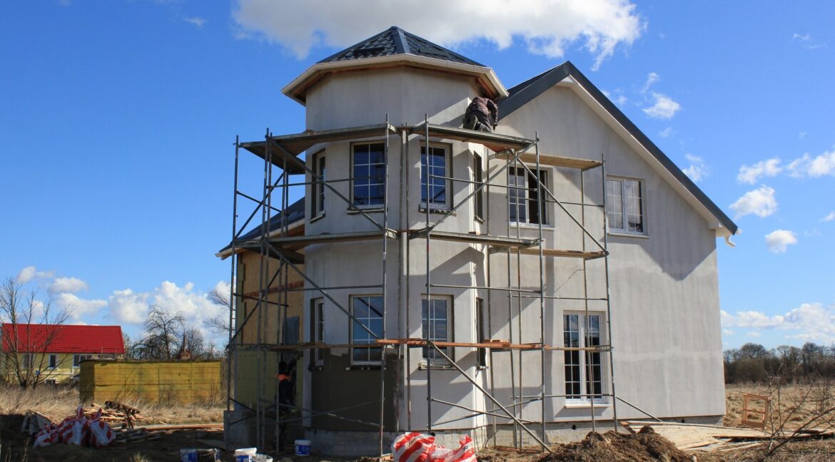 Строительство сип дома - завершение строительства - фото 039